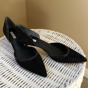 Jones New York Black Suede Heels